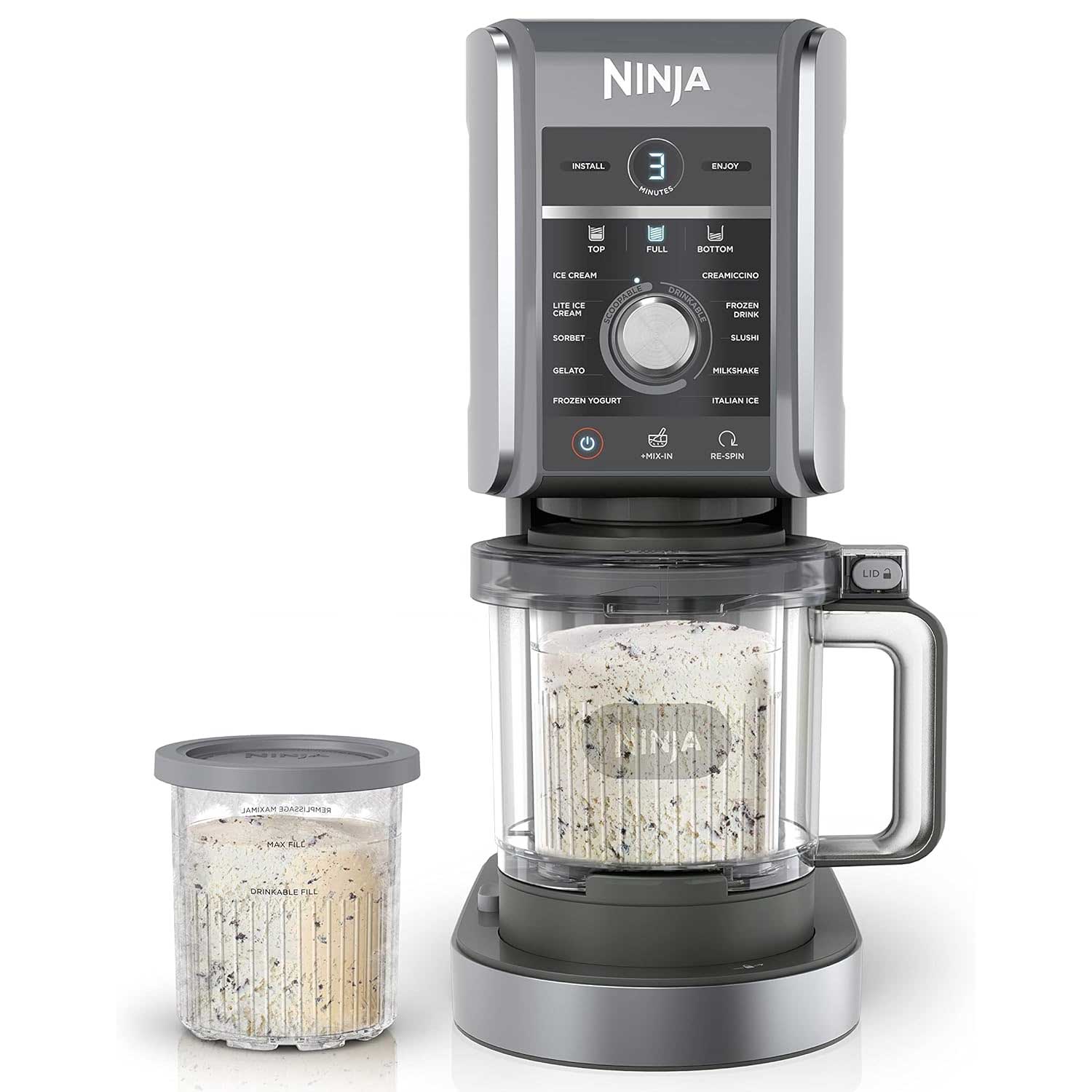 Ninja CREAMi Deluxe 11-in-1 Ice Cream and Frozen Treat Maker - NC501